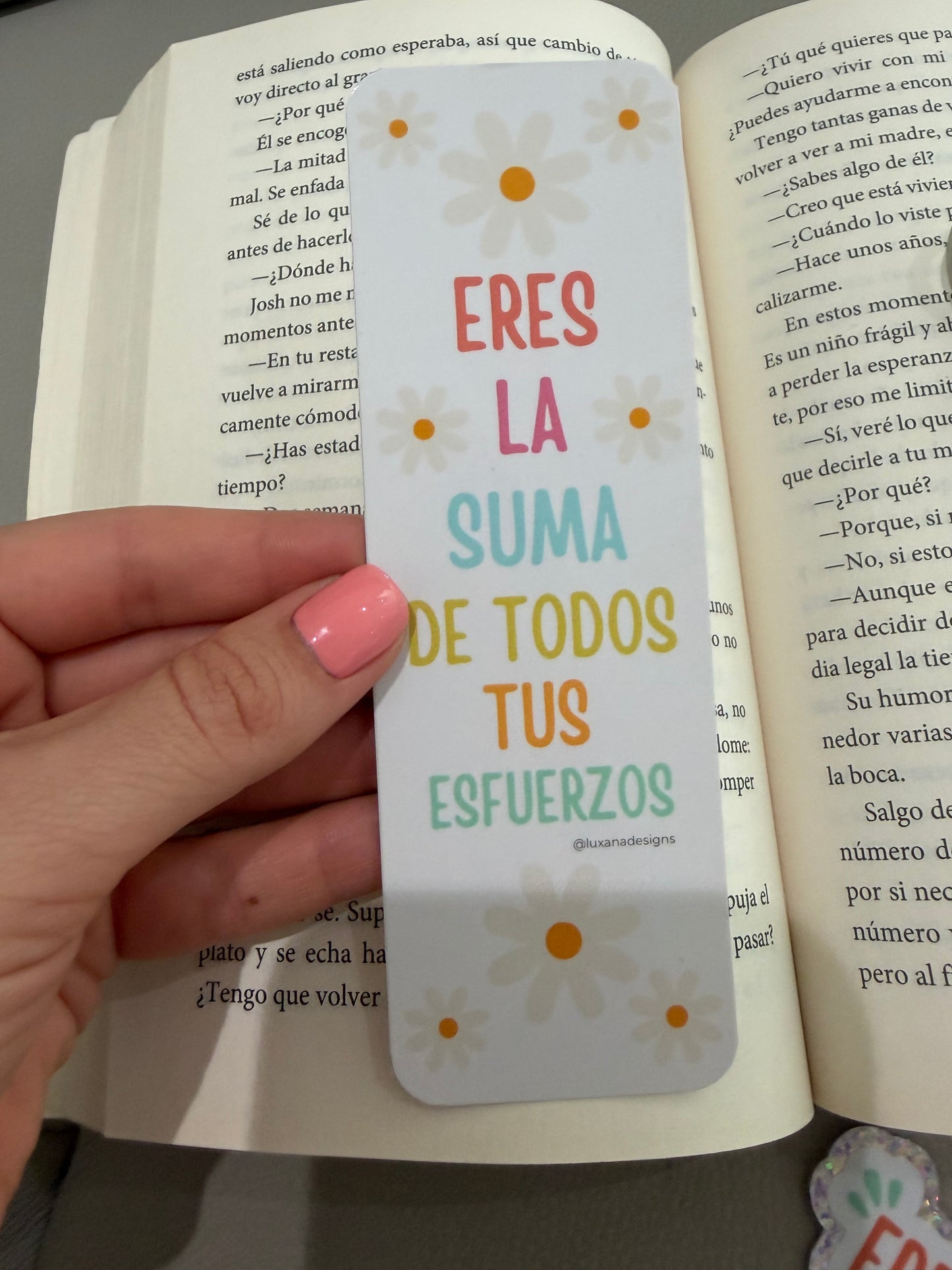 Bookmark - Eres la suma de todos tus esfuerzos