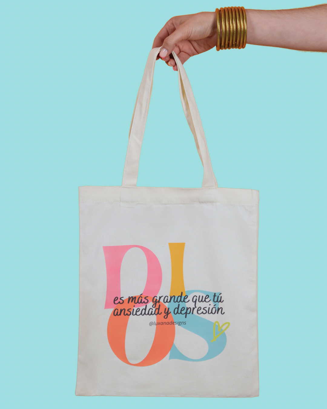 Dios es más grande Tote Bag