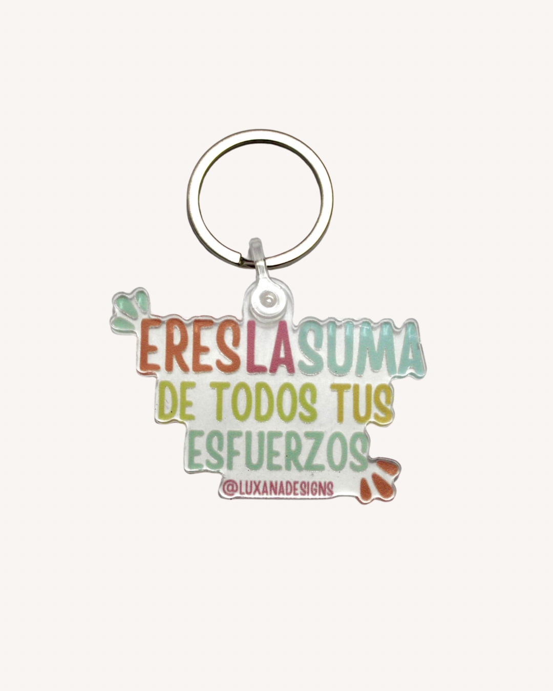 Llavero - Eres la suma de todos tus esfuerzos