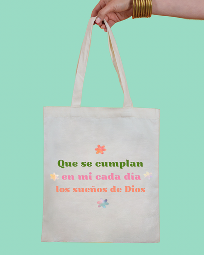 Tote Bag Los sueños de Dios