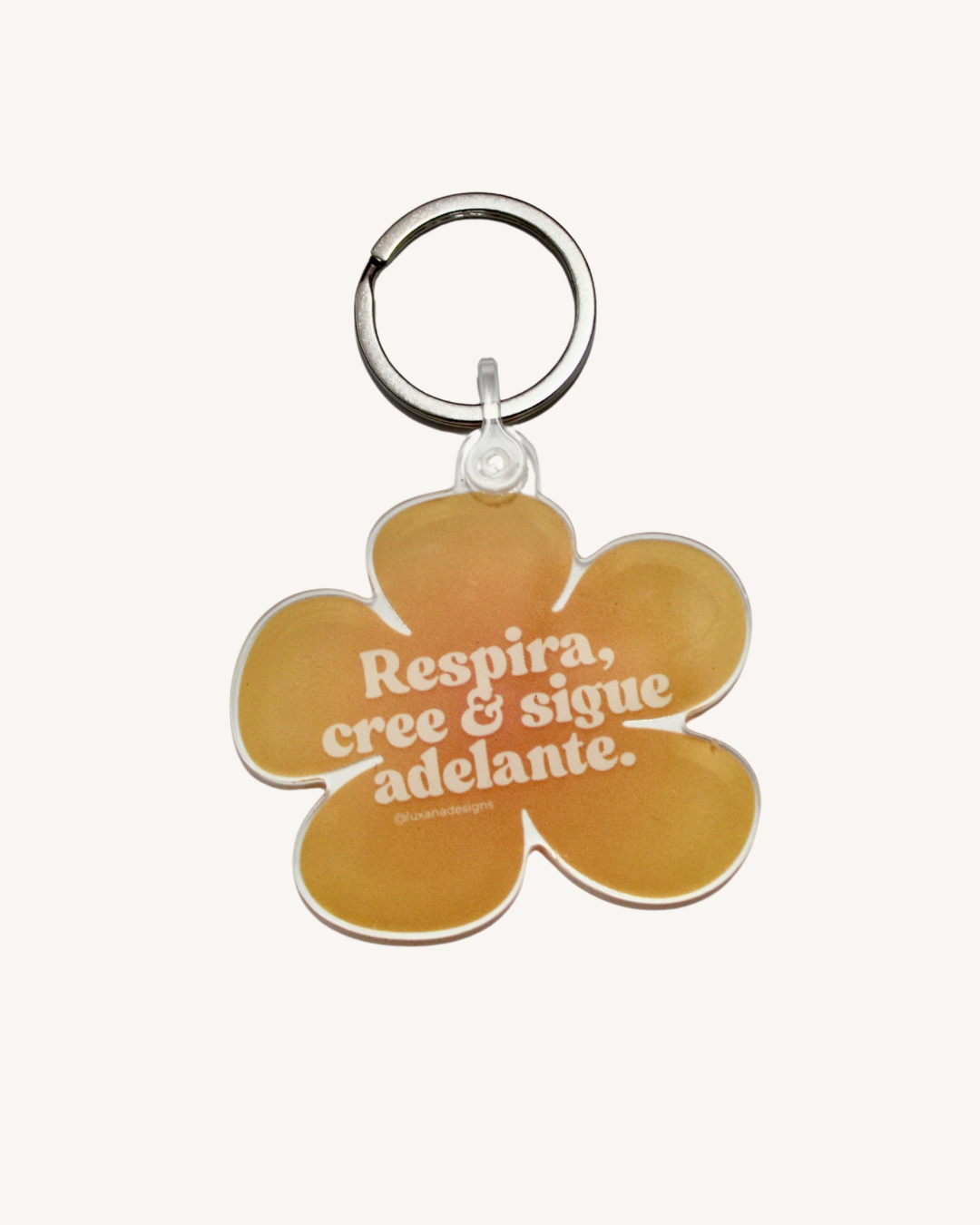 Llavero - Respira Cree y Sigue Adelante