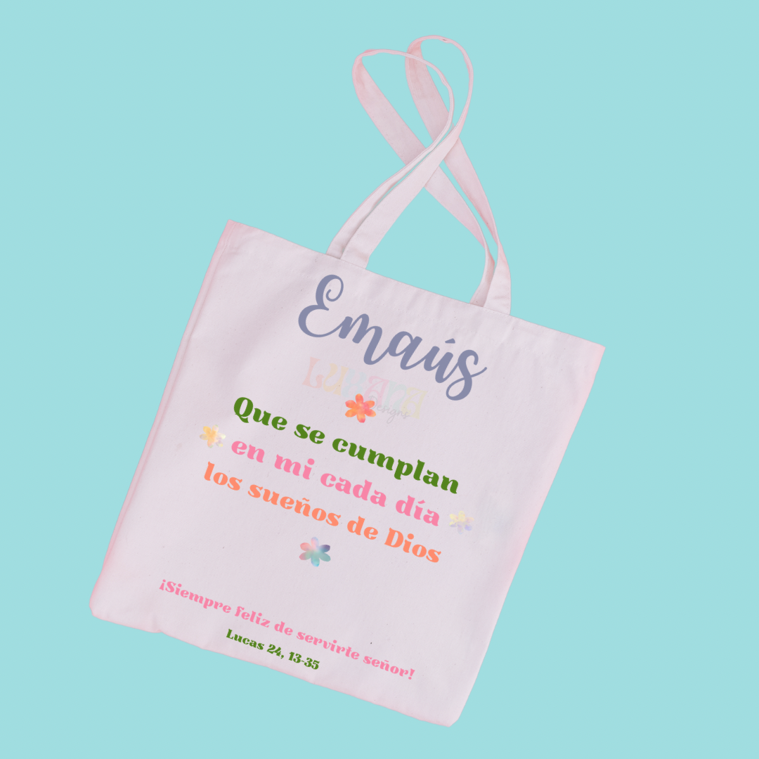 Los Sueños de Dios Emaús Tote Bag