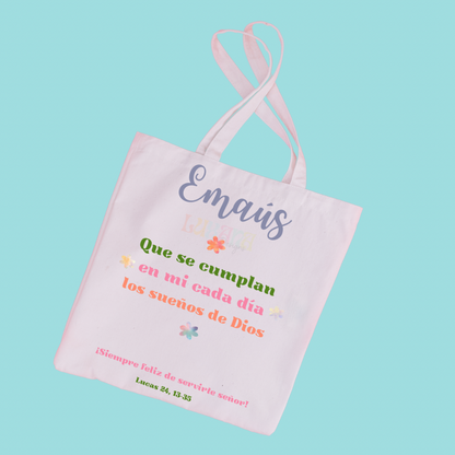 Los Sueños de Dios Emaús Tote Bag