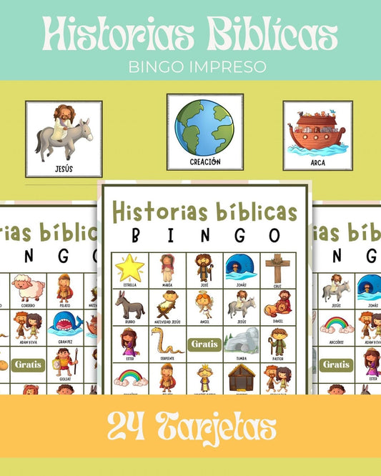 Bingo Historias Bíblicas